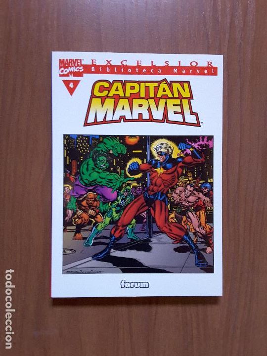 C&oacute;mics: Capit&aacute;n Marvel 4. Biblioteca Marvel. Forum. - Foto 1