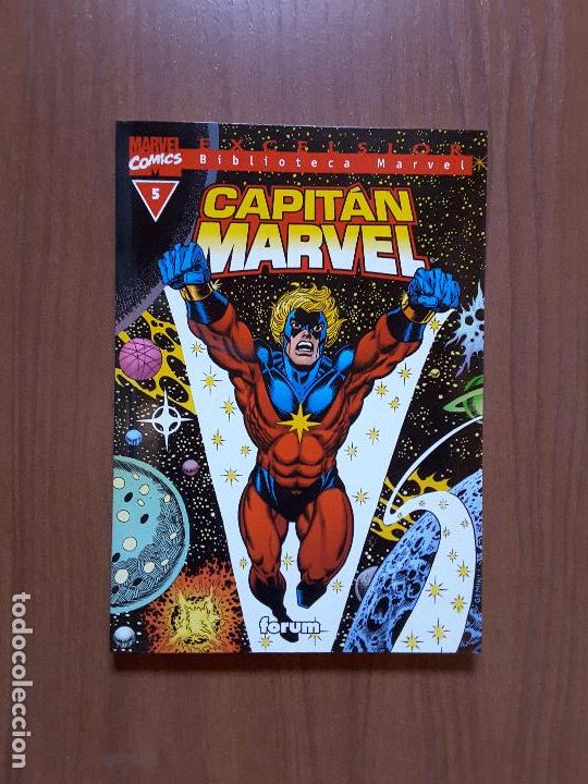 C&oacute;mics: Capit&aacute;n Marvel 5. Biblioteca Marvel. Forum. - Foto 1
