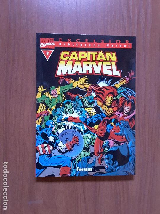 C&oacute;mics: Capit&aacute;n Marvel 8. Biblioteca Marvel. Forum. - Foto 1
