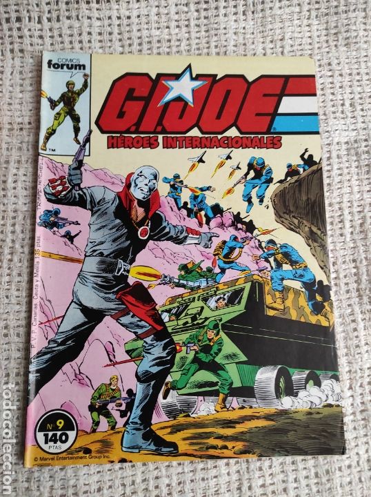 C&oacute;mics: .COMANDO GIJOE N&ordm; 9 HEROES INTERNACIONALES - Foto 1