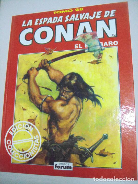 C&oacute;mics: LA ESPADA SALVAJE DE CONAN N&ordm; 28 - ED. FORUM - Foto 1