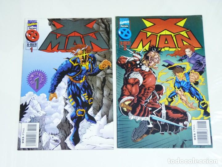 C&oacute;mics: X-MAN MARVEL COMICS FORUM N&ordm; 1 Y 2 GRAPA (1996) - Foto 2