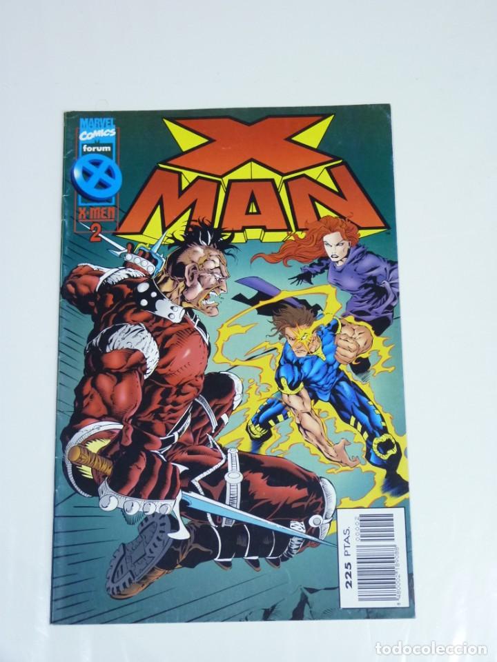 C&oacute;mics: X-MAN MARVEL COMICS FORUM N&ordm; 1 Y 2 GRAPA (1996) - Foto 4