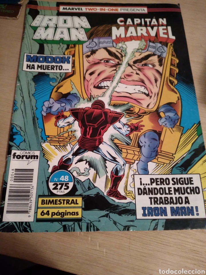 C&oacute;mics: IRON MAN CAPITAN MARVEL &rdquo;TWO-IN-ONE&rdquo; C&Oacute;MICS N&deg;48 FORUM - Foto 1
