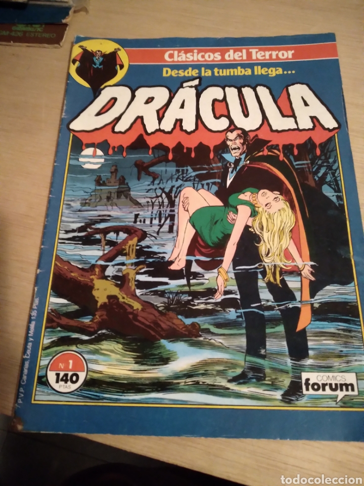 Comics: CL&Aacute;SICOS DEL TERROR N&deg;1 &rdquo;DESDE LA TUMBA....LLEGA DRACULA&rdquo; COMICS FORUM