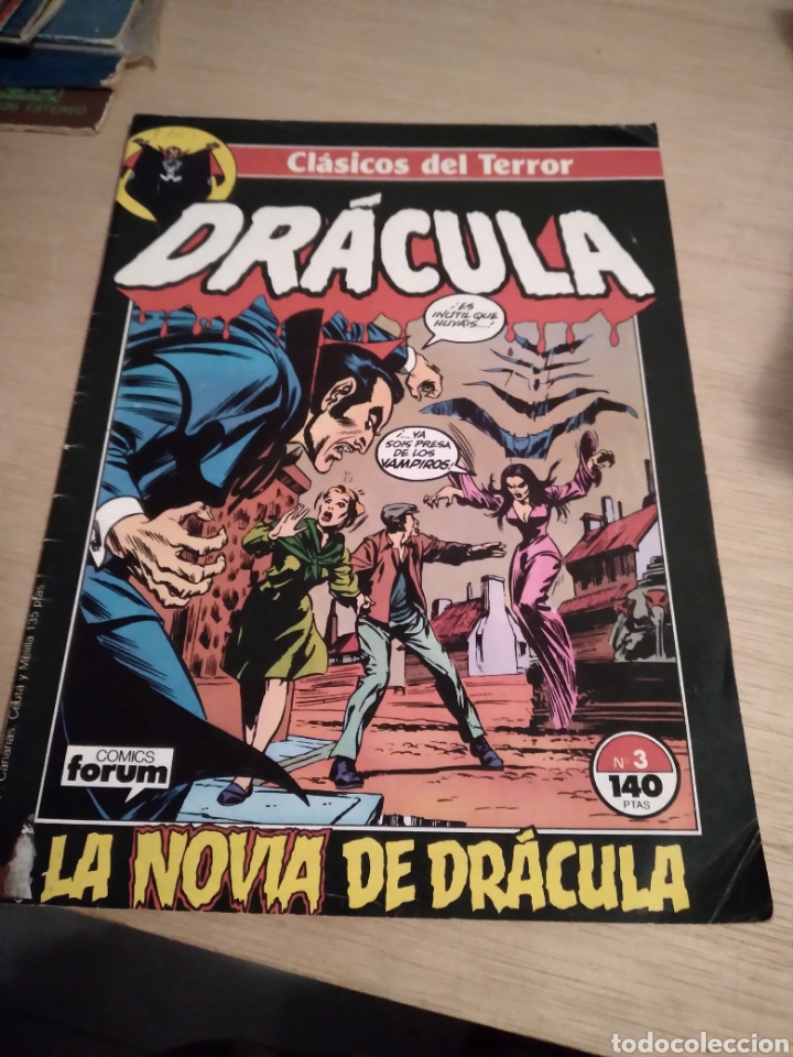 C&oacute;mics: CLASICOS DEL TERROR N&deg;3 &rdquo;DRACULA/ LA NOVIA DE DRACULA&rdquo; COMICS FORUM - Foto 1