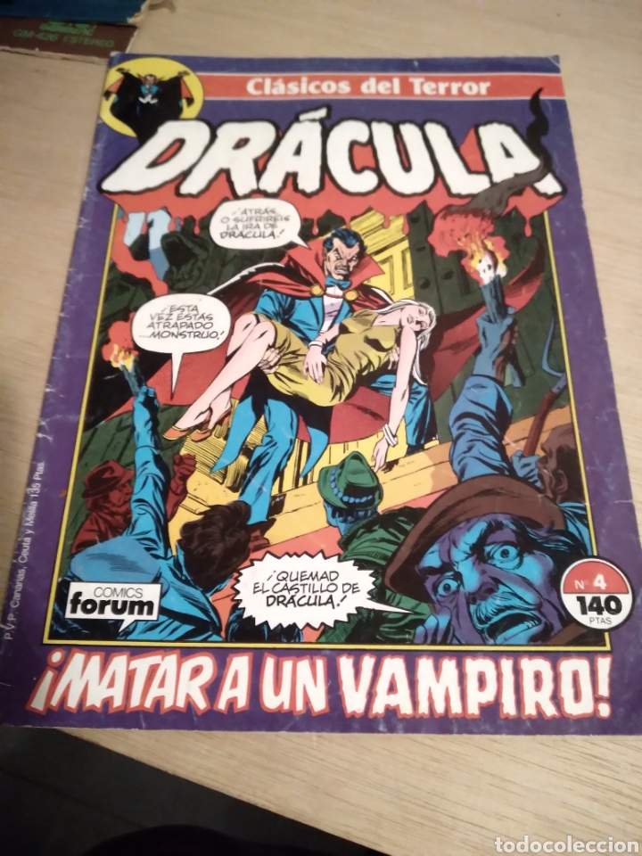 C&oacute;mics: CLASICOS DEL TERROR N&deg;4 DRACULA &rdquo;MATAR A UN VAMPIRO&rdquo; COMICS FORUM - Foto 1