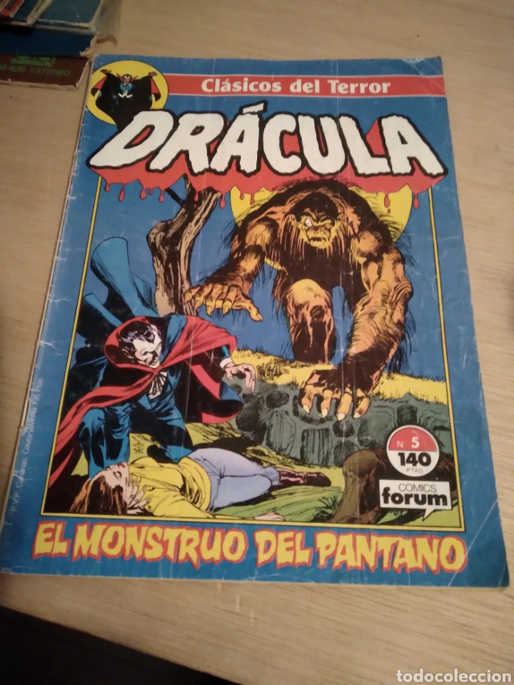 C&oacute;mics: CLASICOS DEL TERROR N&deg;5 DRACULA &rdquo;EL MONSTRUO DEL PANTANO&rdquo; COMICS FORUM - Foto 1