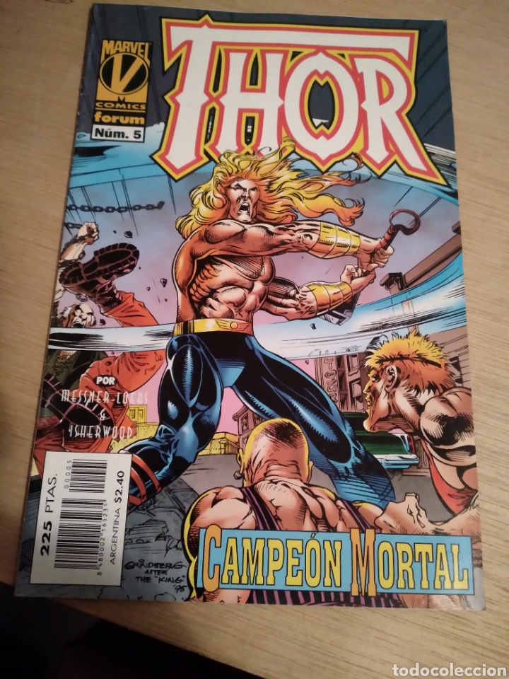 C&oacute;mics: THOR N&deg;5 &rdquo;CAMPE&Oacute;N MORTAL&rdquo; MARVEL COMICS FORUM - Foto 1