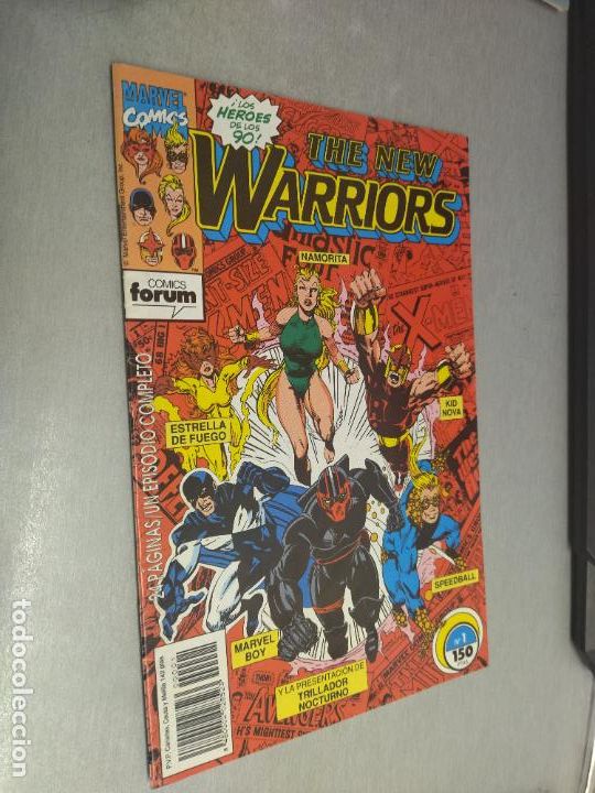 C&oacute;mics: THE NEW WARRIORS VOL. 1 N&ordm; 1 / MARVEL - FORUM