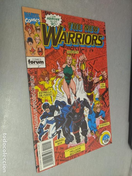 C&oacute;mics: THE NEW WARRIORS VOL. 1 N&ordm; 1 / MARVEL - FORUM - Foto 1