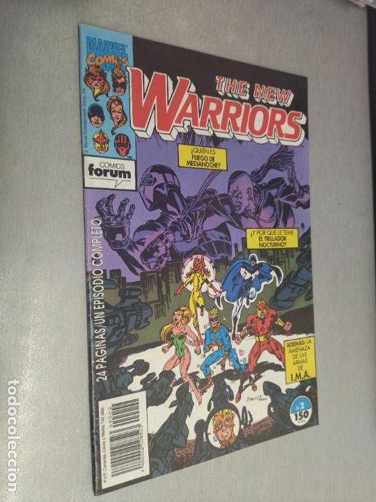 C&oacute;mics: THE NEW WARRIORS VOL. 1 N&ordm; 2 / MARVEL - FORUM