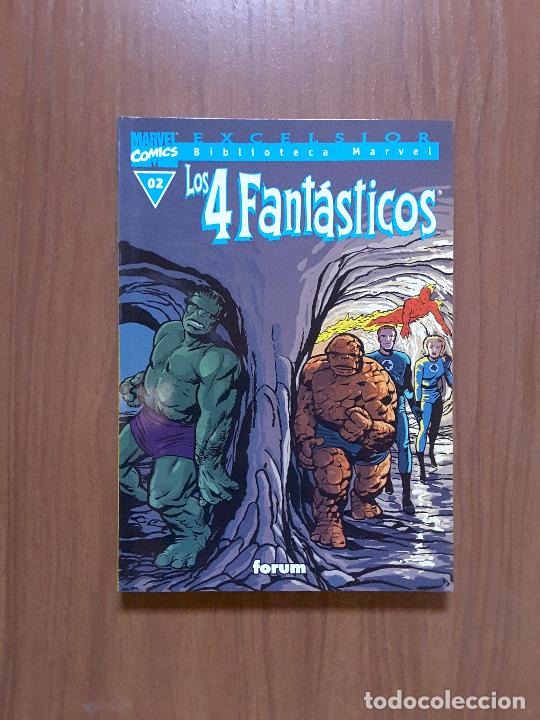 C&oacute;mics: Los 4 Fant&aacute;sticos 02. Biblioteca Marvel. Forum. - Foto 1