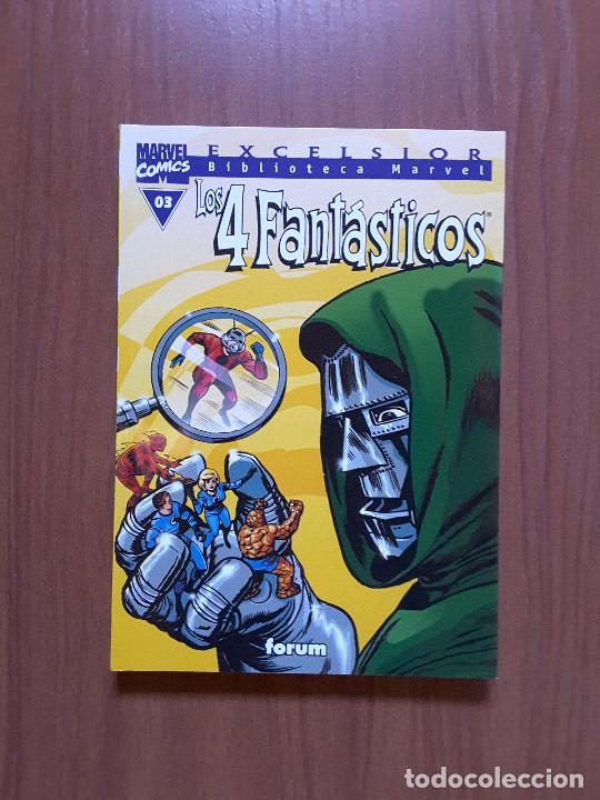 C&oacute;mics: Los 4 Fant&aacute;sticos 03. Biblioteca Marvel. Forum. - Foto 1