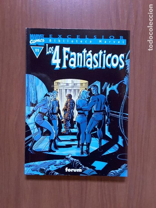 C&oacute;mics: Los 4 Fant&aacute;sticos 11. Biblioteca Marvel. Forum. - Foto 1