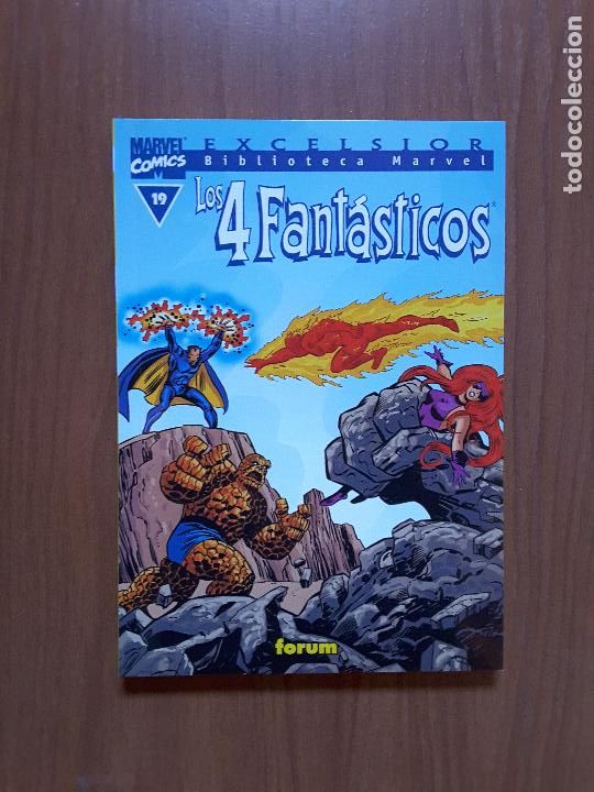 C&oacute;mics: Los 4 Fant&aacute;sticos 19. Biblioteca Marvel. Forum. - Foto 1