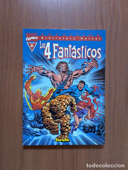 C&oacute;mics: Los 4 Fant&aacute;sticos 21. Biblioteca Marvel. Forum. - Foto 1