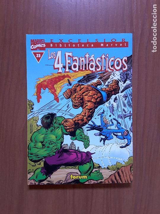 C&oacute;mics: Los 4 Fant&aacute;sticos 23. Biblioteca Marvel. Forum. - Foto 1