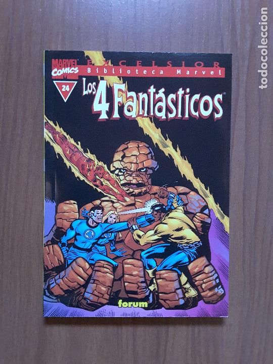 C&oacute;mics: Los 4 Fant&aacute;sticos 24. Biblioteca Marvel. Forum. - Foto 1