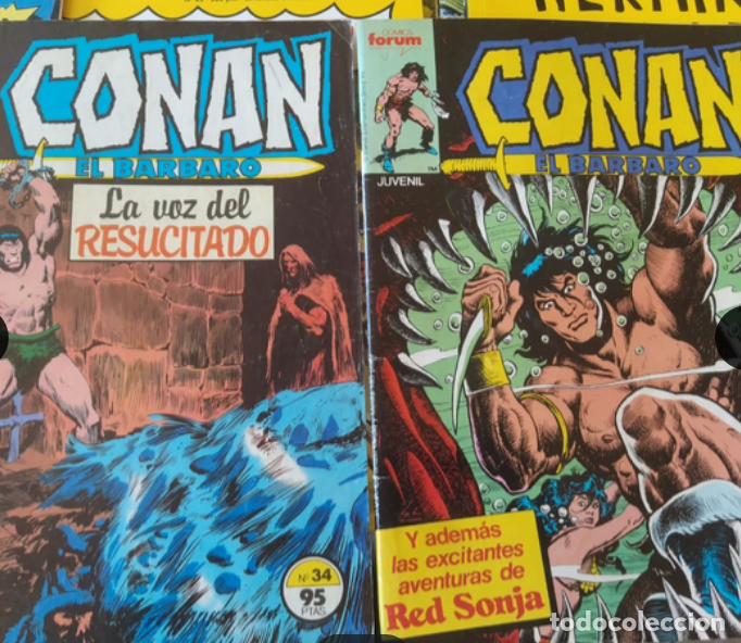 C&oacute;mics: CONAN EL BARBARO.N&deg; 34 Y 110 FORUM COMIC - Foto 1