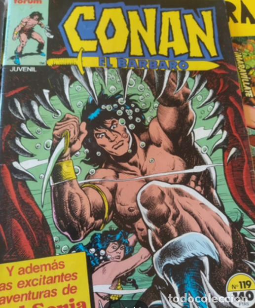 C&oacute;mics: CONAN EL BARBARO.N&deg; 34 Y 110 FORUM COMIC - Foto 2