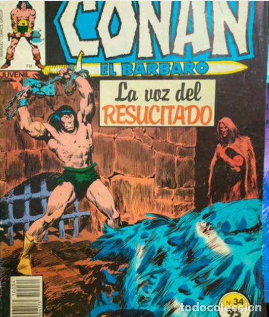 C&oacute;mics: CONAN EL BARBARO.N&deg; 34 Y 110 FORUM COMIC - Foto 3
