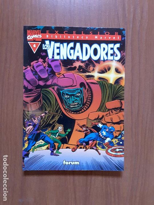 C&oacute;mics: Los Vengadores 4. Biblioteca Marvel. Forum. - Foto 1