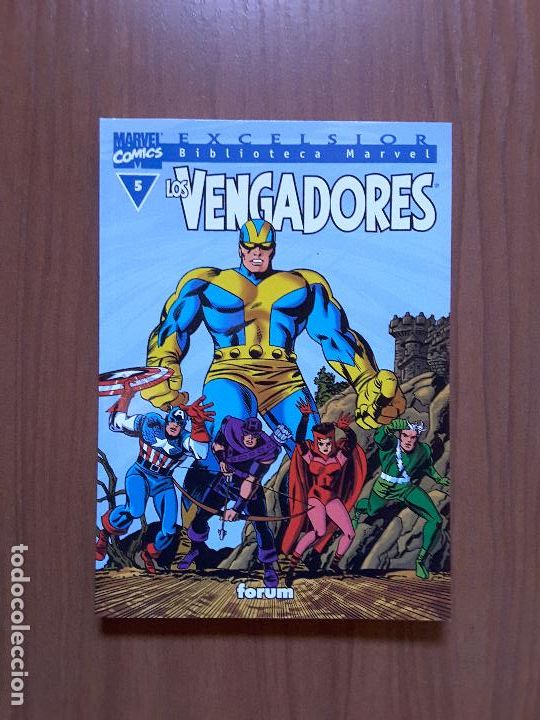 C&oacute;mics: Los Vengadores 5. Biblioteca Marvel. Forum. - Foto 1