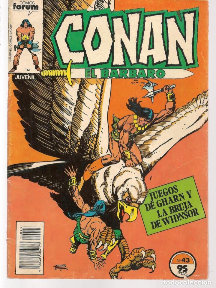 C&oacute;mics: CONAN, EL B&Aacute;RBARO. N&ordm; 43. FORUM. (C/A9) - Foto 1