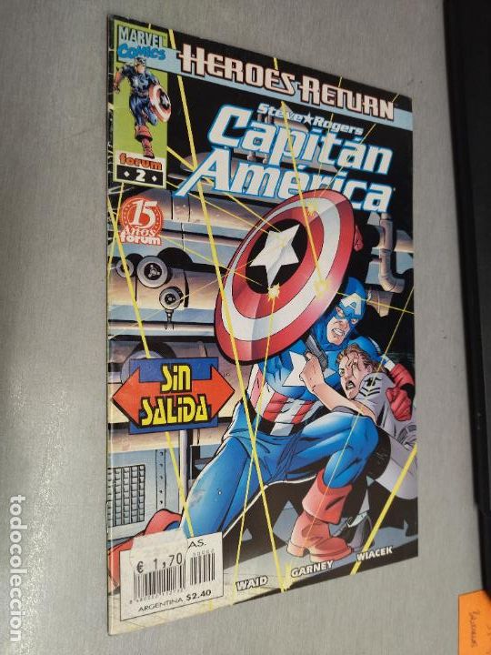 C&oacute;mics: H&Eacute;ROES RETURN: CAPIT&Aacute;N AM&Eacute;RICA VOL. 4 N&ordm; 2 / MARVEL - FORUM - Foto 1