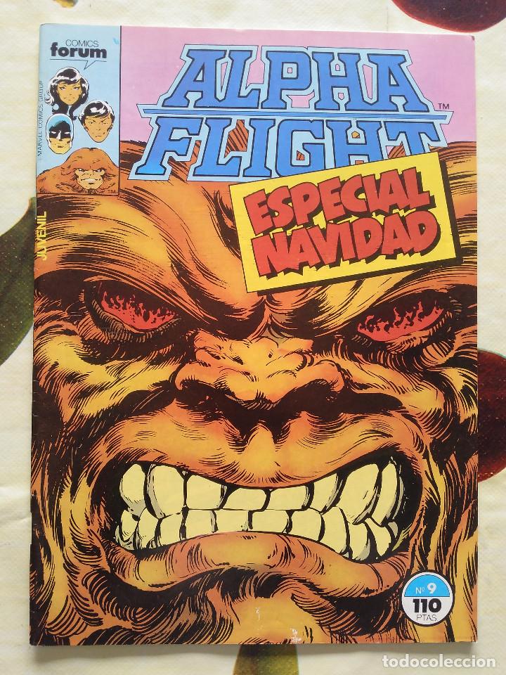 C&oacute;mics: FORUM - ALPHA FLIGHT VOL.1 NUM. 9 . MUY BUEN ESTADO - Foto 1