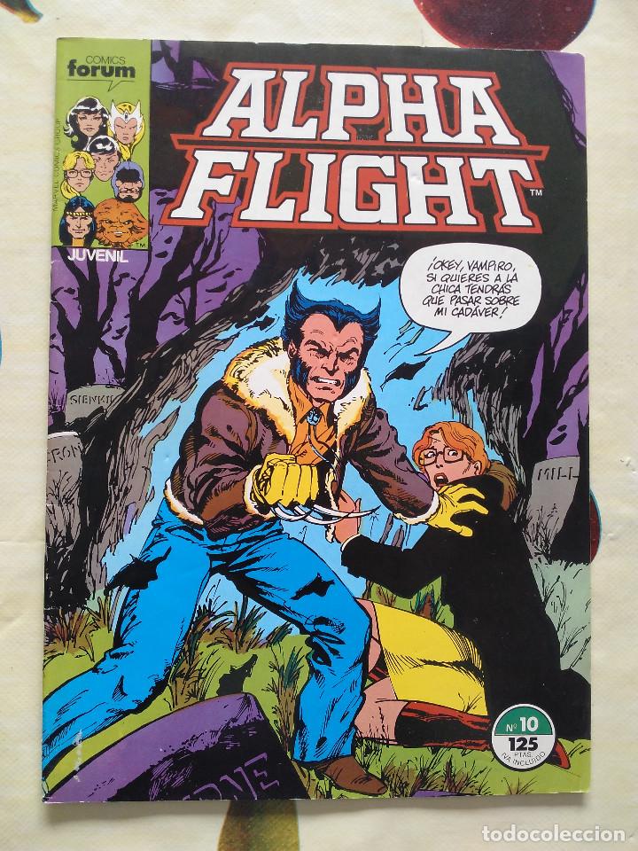 C&oacute;mics: FORUM - ALPHA FLIGHT VOL.1 NUM. 10 . MUY BUEN ESTADO - Foto 1