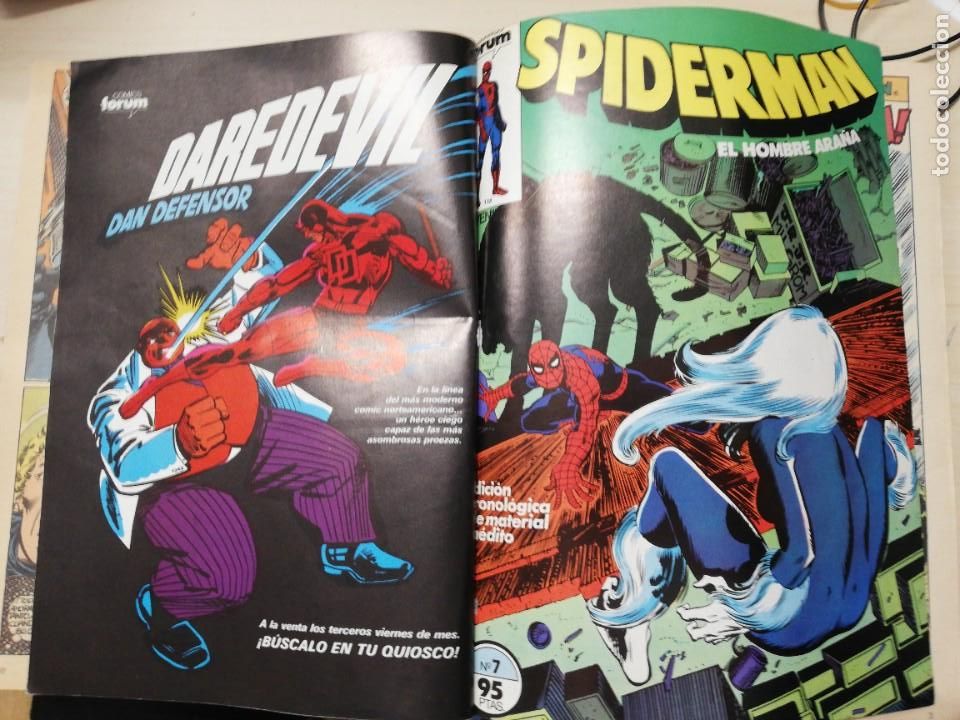 C&oacute;mics: FORUM - SPIDERMAN VOL RETAPADO NUM. 2 CON LOS NUM. 6 AL 10. - Foto 3