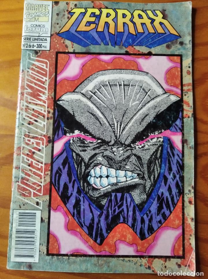 C&oacute;mics: TERRAX. PODERES COSMICOS N&ordm; 2. FORUM MARVEL COMICS 52PGNAS. - Foto 1