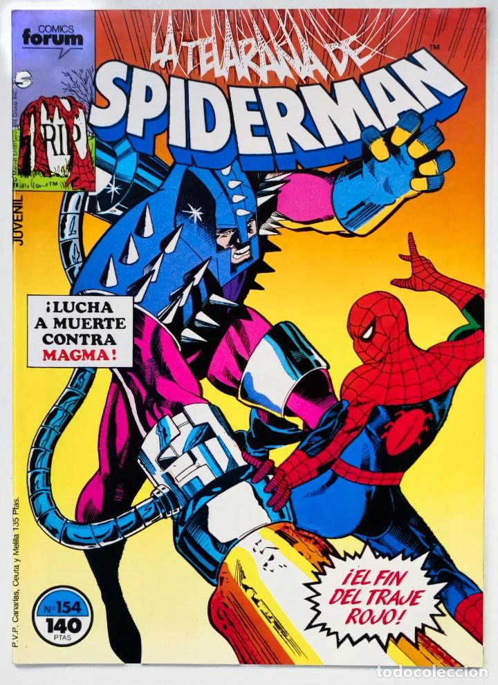 Comics : SPIDERMAN Nº 154 VOL.1 EL HOMBRE ARAÑA FORUM MARVEL COMO NUEVO PERFECTO 1988