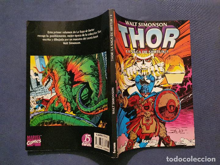 C&oacute;mics: THOR - LA SAGA DE SUTUR 1 (FORUM) - 1998 - Foto 3