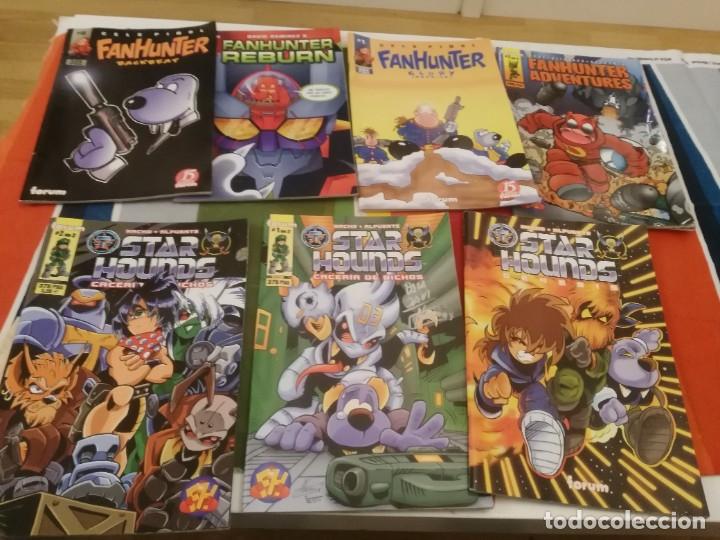 C&oacute;mics: fanhunter - star hounds - lote comics - Foto 1