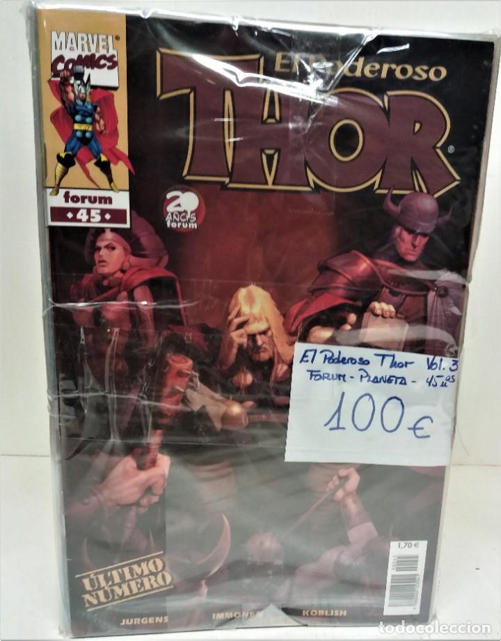 C&oacute;mics: Comics El poderoso Thor volumen 3 FORUM . 45 n&uacute;meros (Completa) - Foto 2