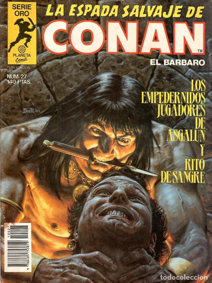 C&oacute;mics: CONAN LA ESPADA SALVAJE N&ordm; 27 FORUM 1982 - Foto 1