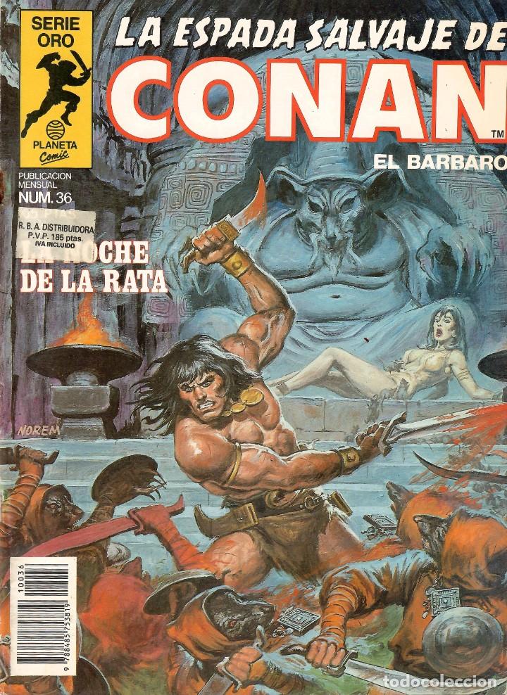 C&oacute;mics: CONAN LA ESPADA SALVAJE N&ordm; 36 FORUM 1982 - Foto 1