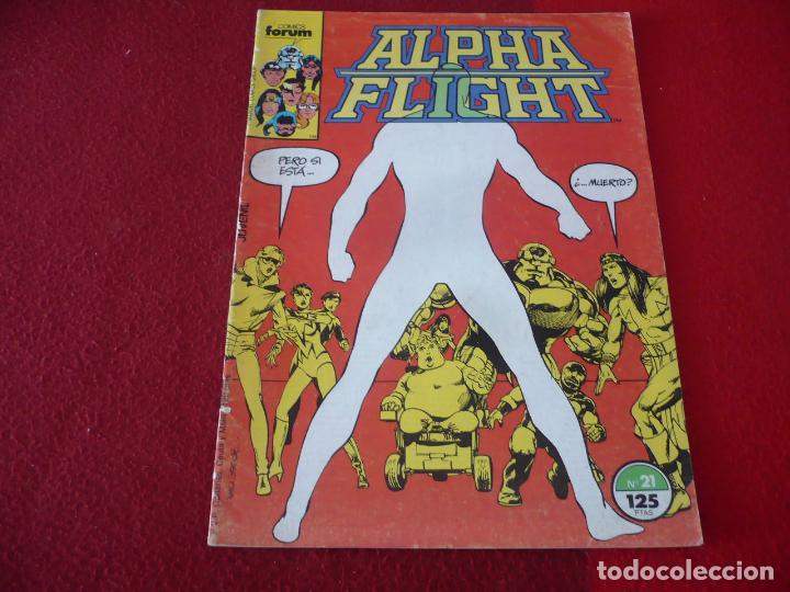 C&oacute;mics: ALPHA FLIGHT VOL. 1 N&ordm; 21 ( JOHN BYRNE ) MARVEL FORUM - Foto 1