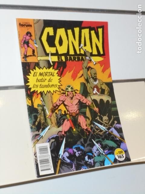 C&oacute;mics: CONAN EL BARBARO VOL. 1 N&ordm; 159 MARVEL - FORUM - Foto 1