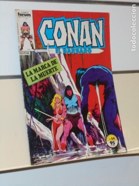 C&oacute;mics: CONAN EL BARBARO VOL. 1 N&ordm; 54 MARVEL - FORUM - Foto 1