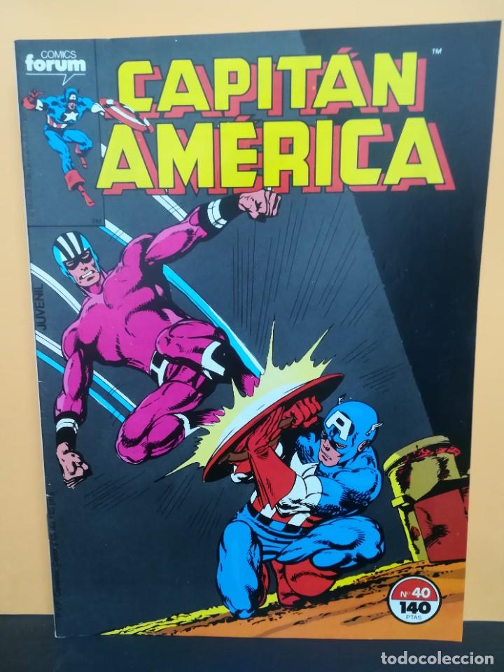 C&oacute;mics: CAPIT&Aacute;N AM&Eacute;RCIA. VOL 1. N&ordm; 40. FORUM - Foto 1