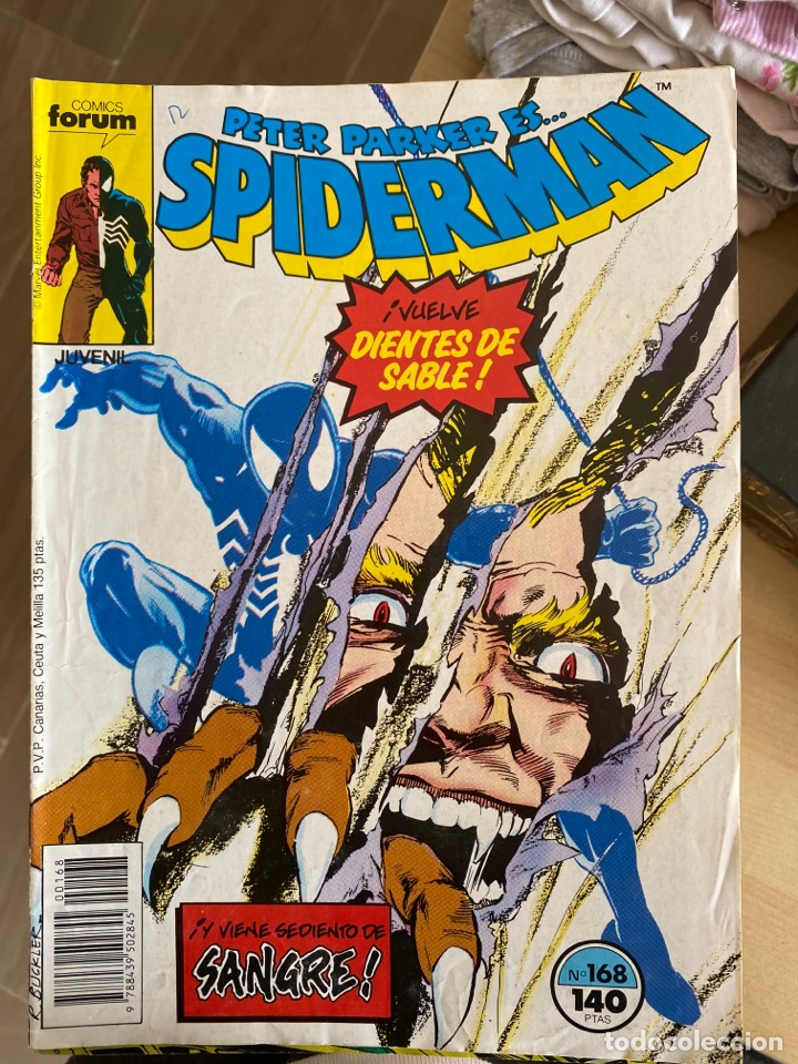 C&oacute;mics: Spiderman Vol.1 n&uacute;mero 168. Forum. - Foto 1