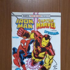 Cómics: MARVEL TWO-IN-ONE PRESENTA 58. IRON MAN. CAPITÁN MARVEL. FORUM.. Lote 320104043