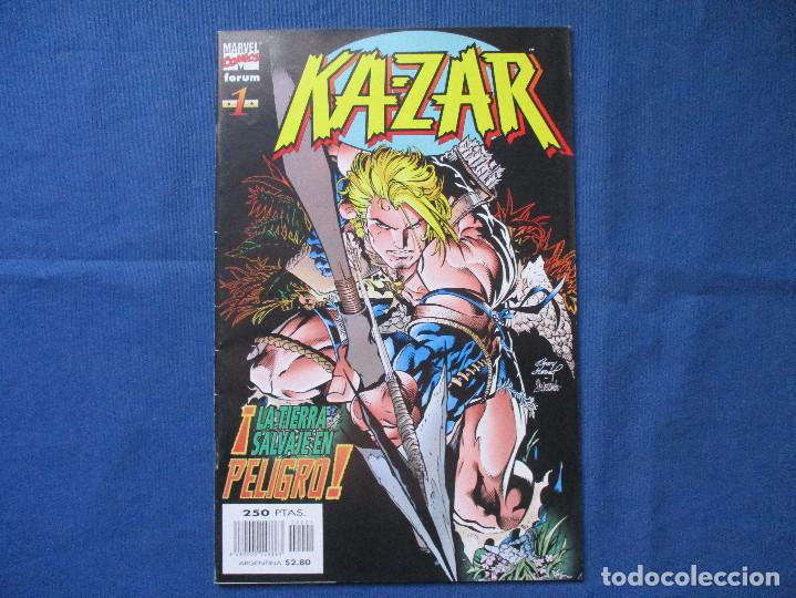 C&oacute;mics: MARVEL / KA-ZAR N.&ordm; 1 FORUM / MARK WAID Y ANDY KUBERT - Foto 1