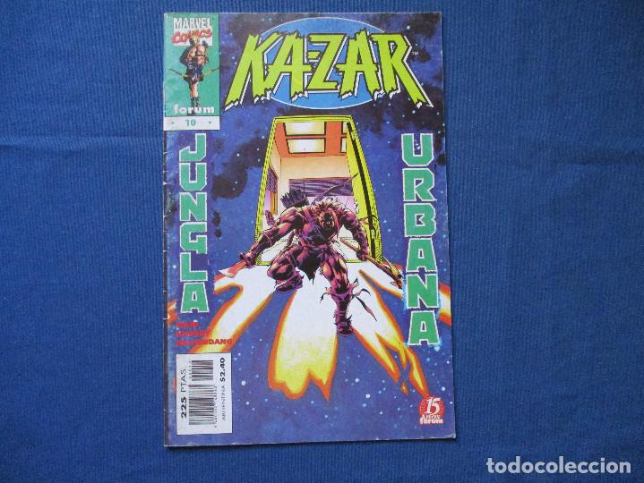 C&oacute;mics: MARVEL / KA-ZAR N.&ordm; 10 FORUM / MARK WAID Y ANDY KUBERT - Foto 1