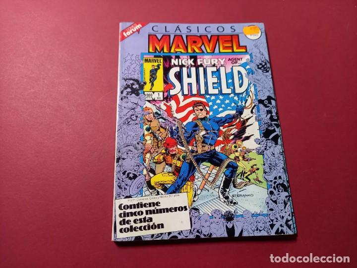 C&oacute;mics: TOMO RETAPADO CLASICOS MARVEL DEL 1 AL 5 EXCELENTE ESTADO - Foto 1