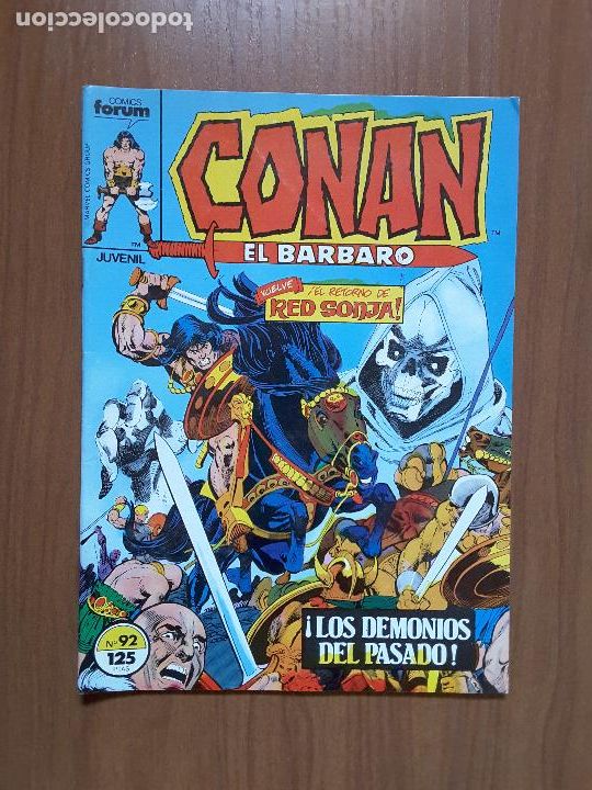 C&oacute;mics: Conan el B&aacute;rbaro 92. Primera Edici&oacute;n. Forum. - Foto 1